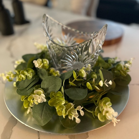 Heavy glass vase decor - Picture 4 of 8